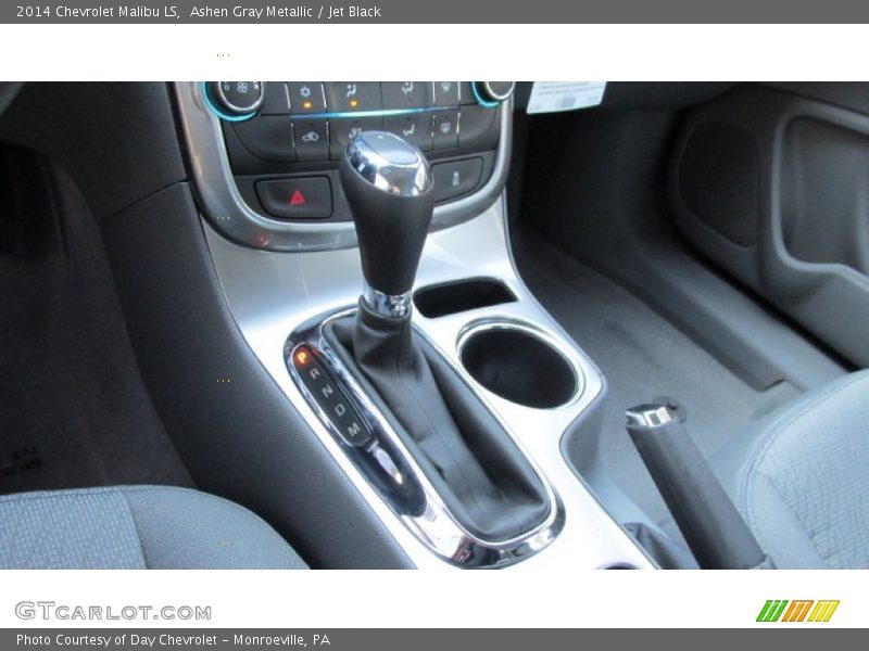 Ashen Gray Metallic / Jet Black 2014 Chevrolet Malibu LS