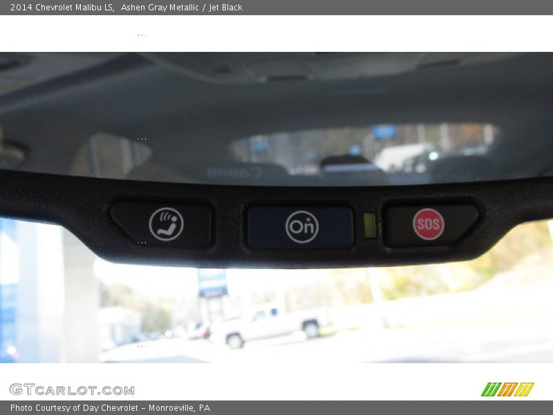 Ashen Gray Metallic / Jet Black 2014 Chevrolet Malibu LS