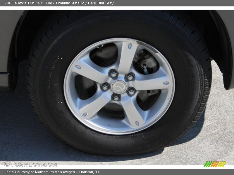 Dark Titanium Metallic / Dark Flint Gray 2005 Mazda Tribute s