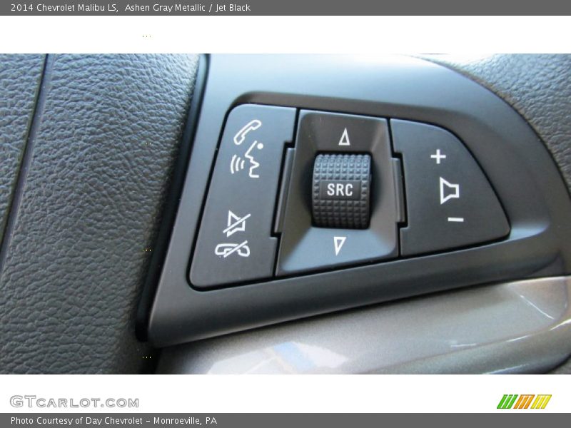 Ashen Gray Metallic / Jet Black 2014 Chevrolet Malibu LS