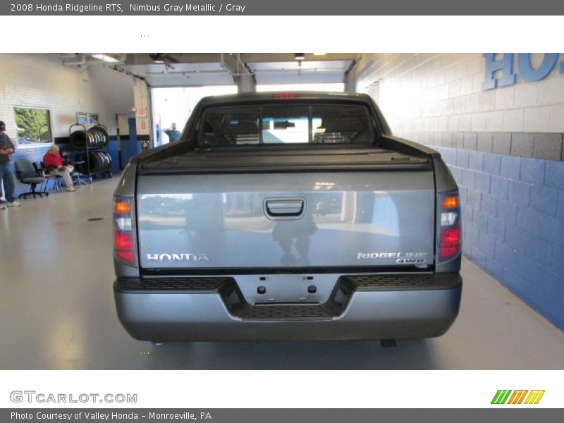 Nimbus Gray Metallic / Gray 2008 Honda Ridgeline RTS