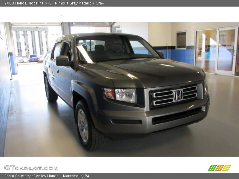 Nimbus Gray Metallic / Gray 2008 Honda Ridgeline RTS