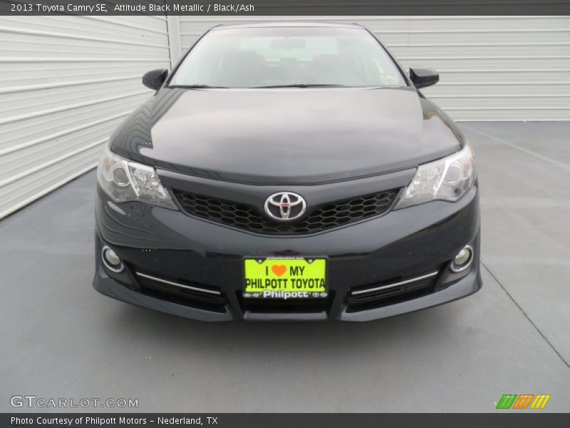 Attitude Black Metallic / Black/Ash 2013 Toyota Camry SE