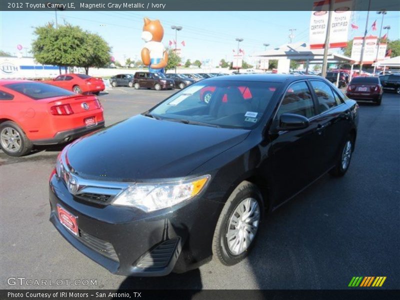 Magnetic Gray Metallic / Ivory 2012 Toyota Camry LE