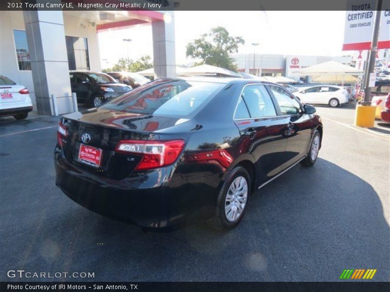 Magnetic Gray Metallic / Ivory 2012 Toyota Camry LE