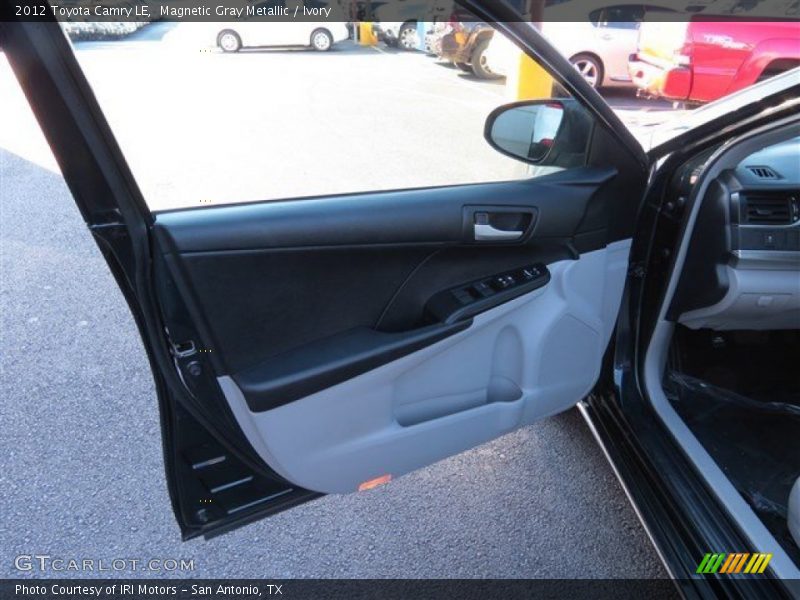 Magnetic Gray Metallic / Ivory 2012 Toyota Camry LE