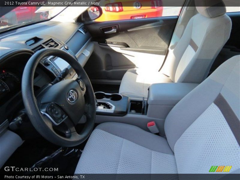 Magnetic Gray Metallic / Ivory 2012 Toyota Camry LE