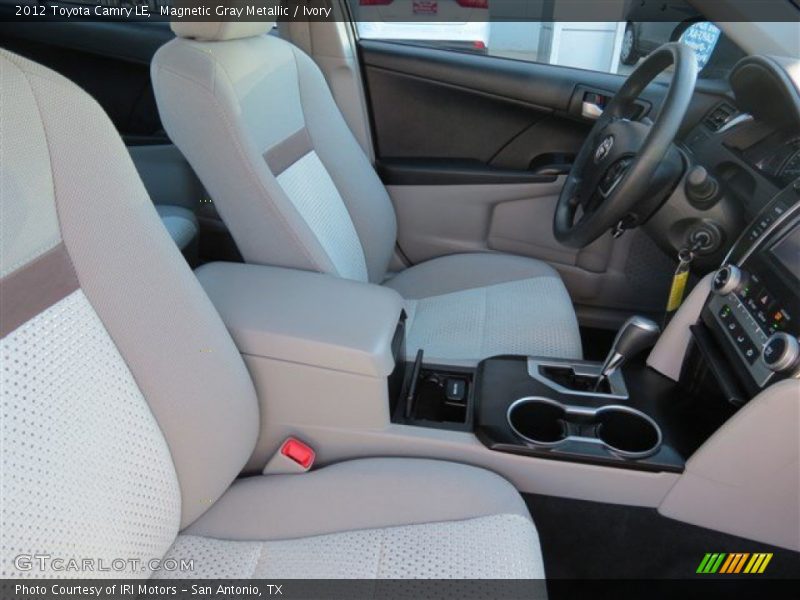Magnetic Gray Metallic / Ivory 2012 Toyota Camry LE