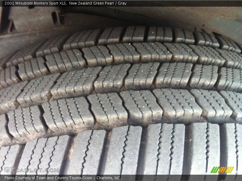 New Zealand Green Pearl / Gray 2001 Mitsubishi Montero Sport XLS