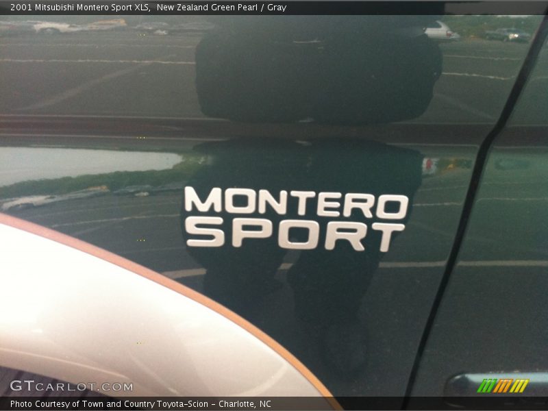 New Zealand Green Pearl / Gray 2001 Mitsubishi Montero Sport XLS