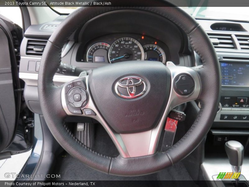 Attitude Black Metallic / Black/Ash 2013 Toyota Camry SE