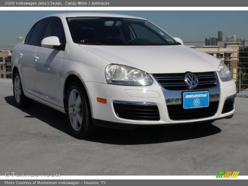 Candy White / Anthracite 2009 Volkswagen Jetta S Sedan