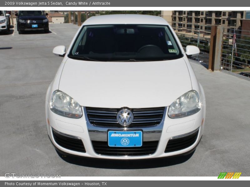 Candy White / Anthracite 2009 Volkswagen Jetta S Sedan