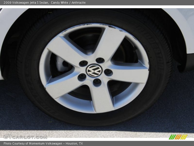 Candy White / Anthracite 2009 Volkswagen Jetta S Sedan