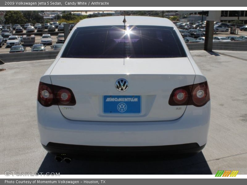 Candy White / Anthracite 2009 Volkswagen Jetta S Sedan