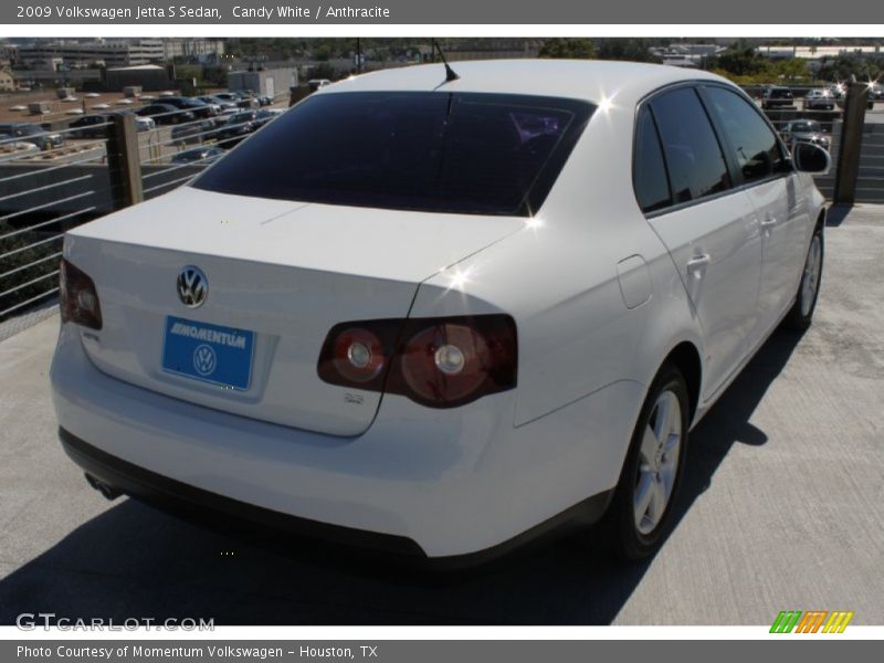 Candy White / Anthracite 2009 Volkswagen Jetta S Sedan