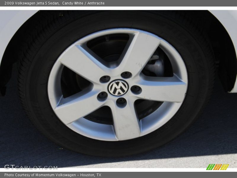 Candy White / Anthracite 2009 Volkswagen Jetta S Sedan