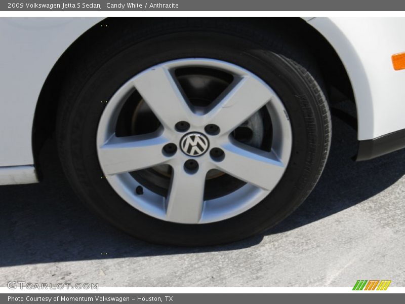 Candy White / Anthracite 2009 Volkswagen Jetta S Sedan