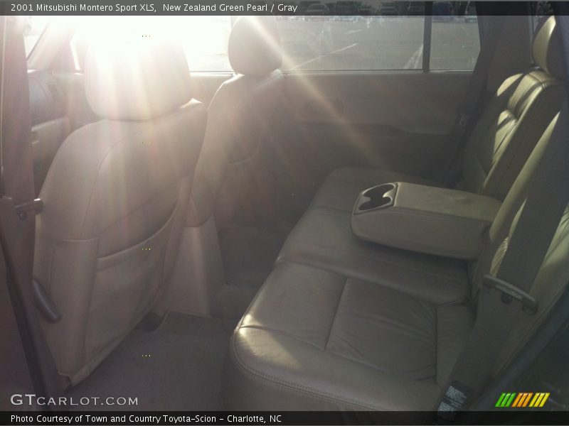 New Zealand Green Pearl / Gray 2001 Mitsubishi Montero Sport XLS