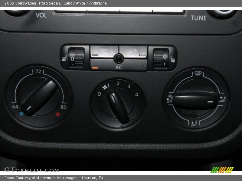 Candy White / Anthracite 2009 Volkswagen Jetta S Sedan