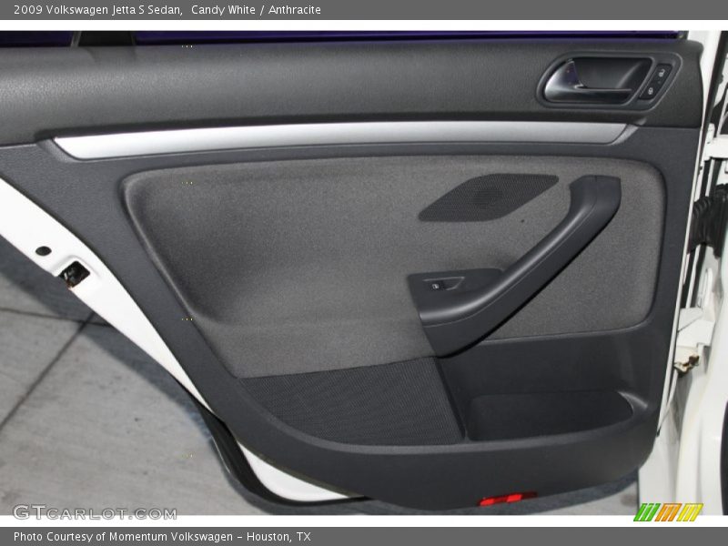 Candy White / Anthracite 2009 Volkswagen Jetta S Sedan