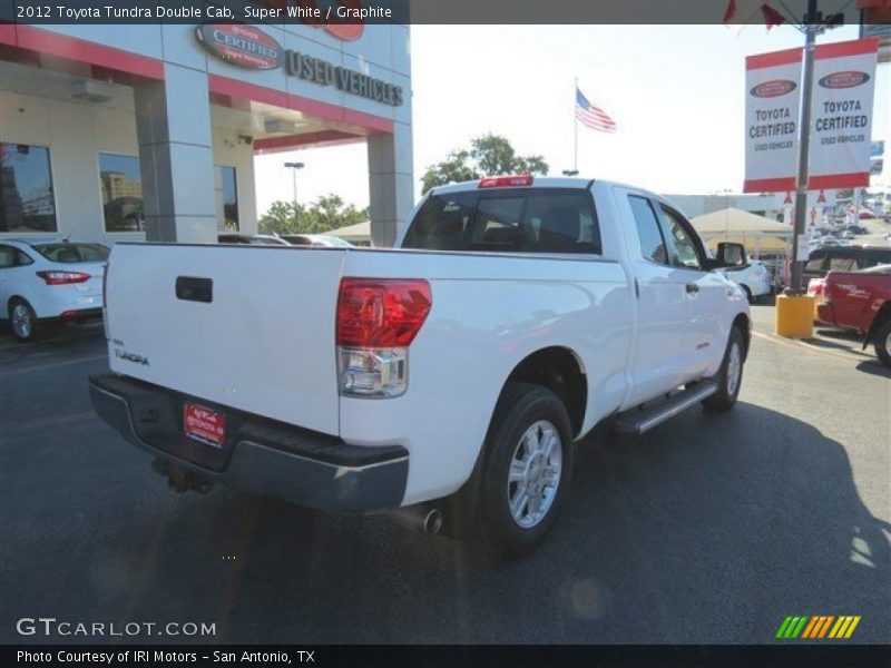 Super White / Graphite 2012 Toyota Tundra Double Cab