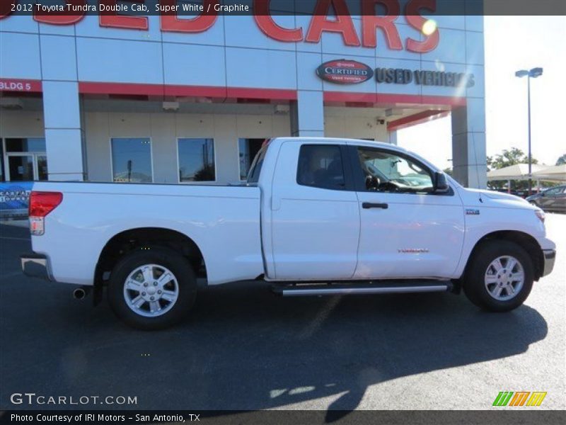 Super White / Graphite 2012 Toyota Tundra Double Cab
