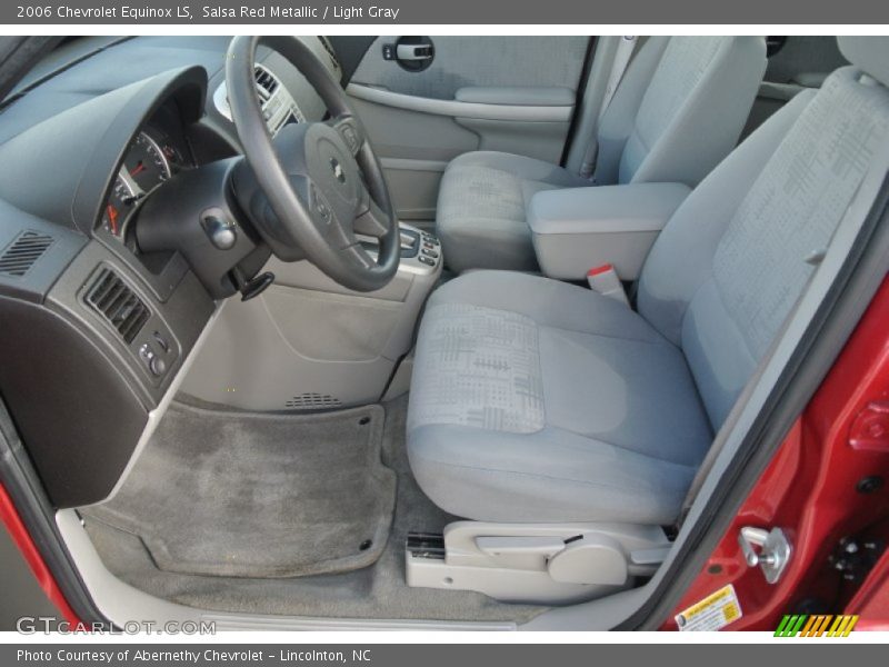 Salsa Red Metallic / Light Gray 2006 Chevrolet Equinox LS