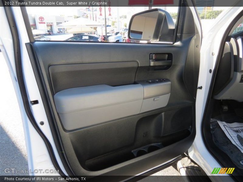 Super White / Graphite 2012 Toyota Tundra Double Cab