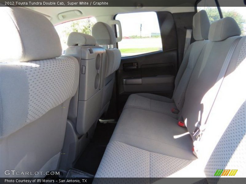 Super White / Graphite 2012 Toyota Tundra Double Cab
