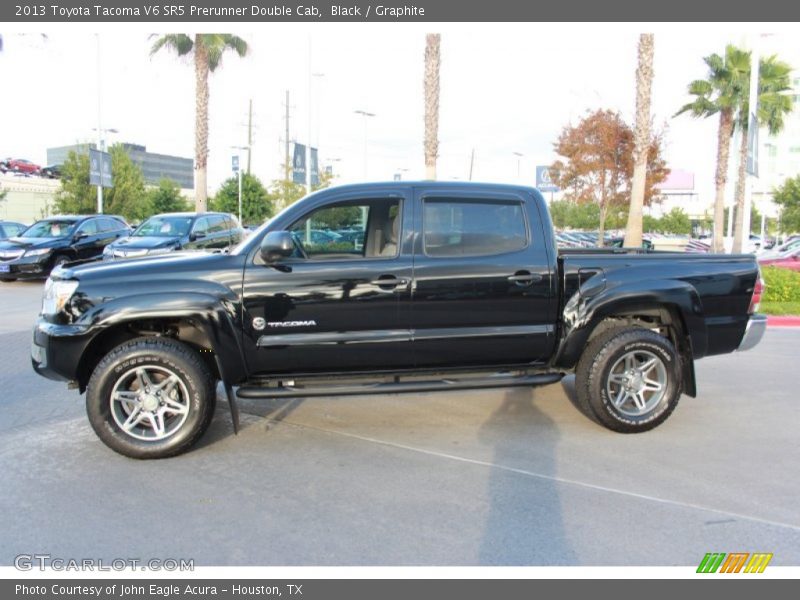 Black / Graphite 2013 Toyota Tacoma V6 SR5 Prerunner Double Cab