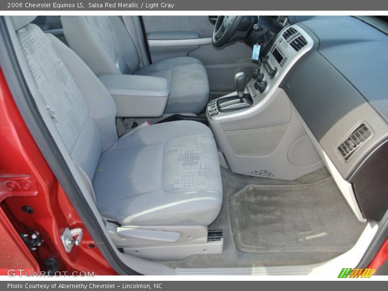 Salsa Red Metallic / Light Gray 2006 Chevrolet Equinox LS