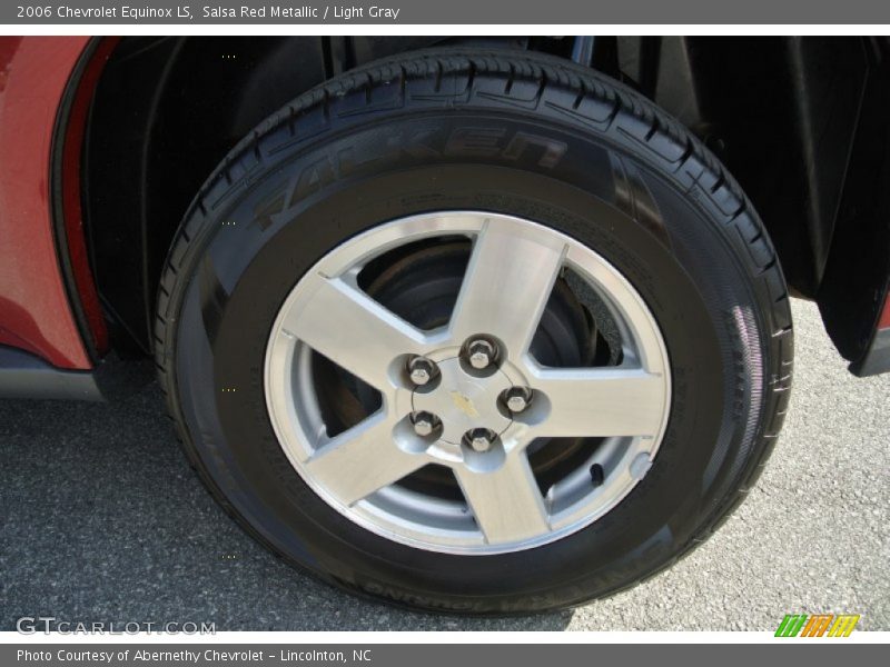 Salsa Red Metallic / Light Gray 2006 Chevrolet Equinox LS