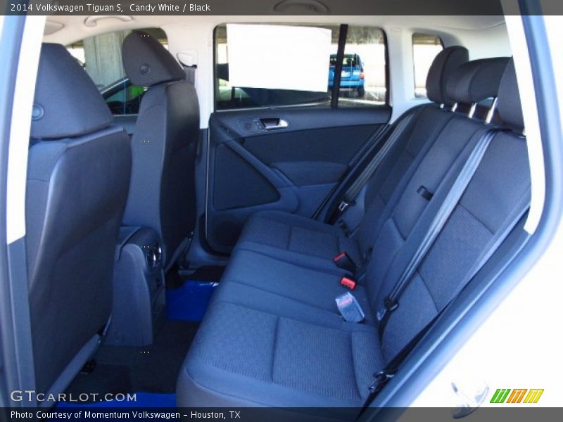 Candy White / Black 2014 Volkswagen Tiguan S