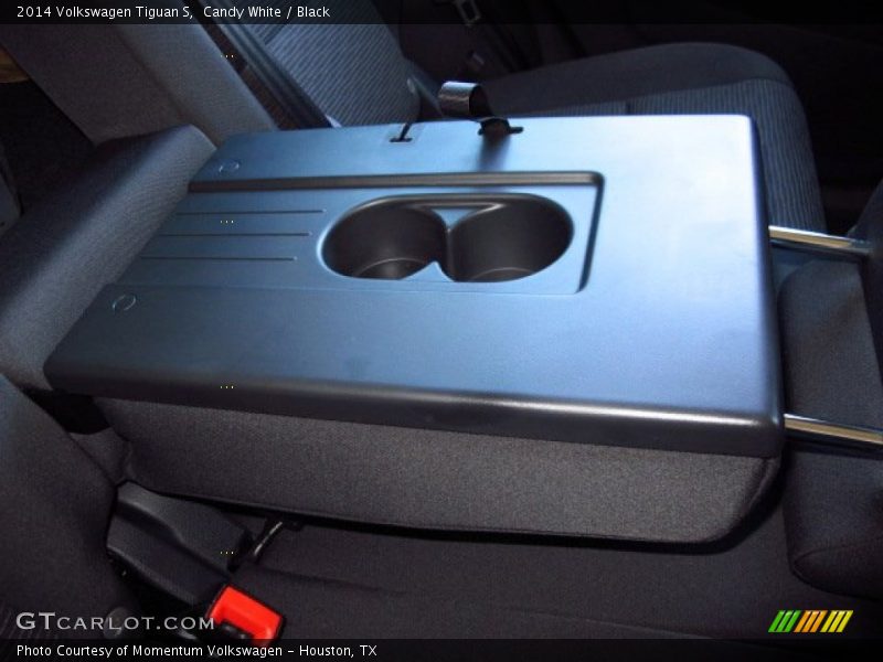 Candy White / Black 2014 Volkswagen Tiguan S
