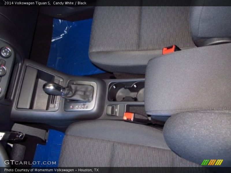 Candy White / Black 2014 Volkswagen Tiguan S