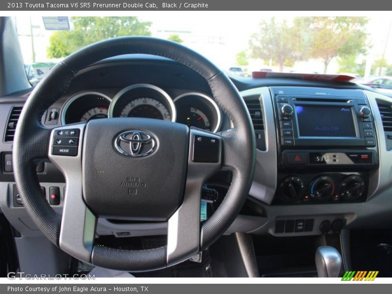 Black / Graphite 2013 Toyota Tacoma V6 SR5 Prerunner Double Cab