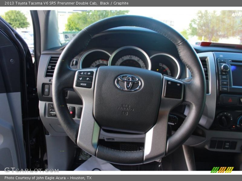 Black / Graphite 2013 Toyota Tacoma V6 SR5 Prerunner Double Cab