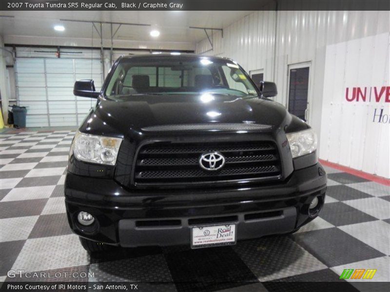 Black / Graphite Gray 2007 Toyota Tundra SR5 Regular Cab