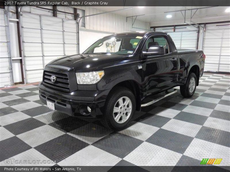 Black / Graphite Gray 2007 Toyota Tundra SR5 Regular Cab