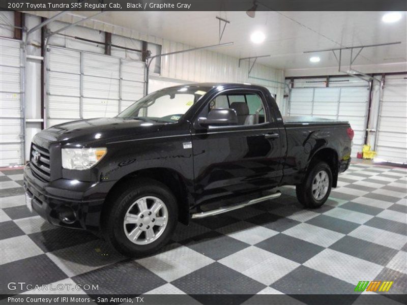 Black / Graphite Gray 2007 Toyota Tundra SR5 Regular Cab