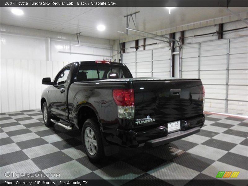 Black / Graphite Gray 2007 Toyota Tundra SR5 Regular Cab