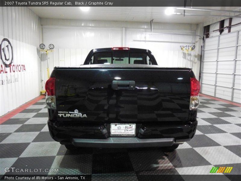 Black / Graphite Gray 2007 Toyota Tundra SR5 Regular Cab