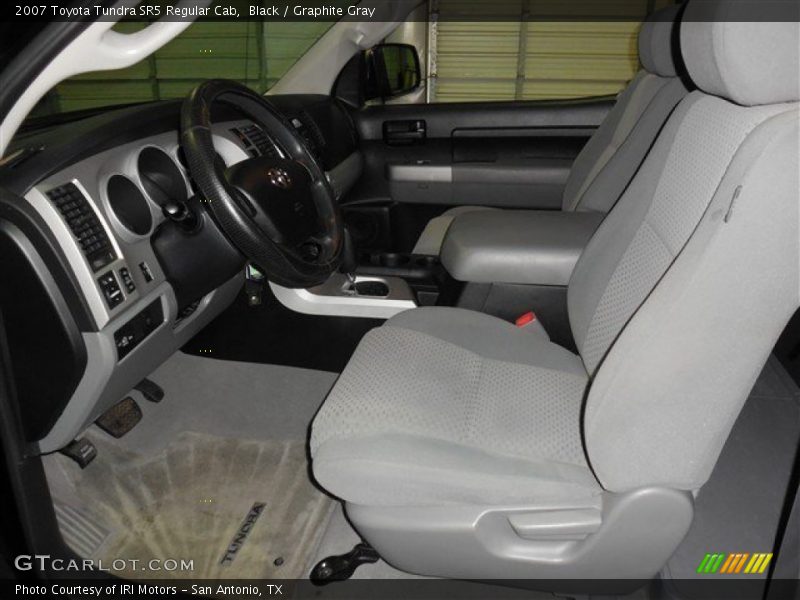 Black / Graphite Gray 2007 Toyota Tundra SR5 Regular Cab
