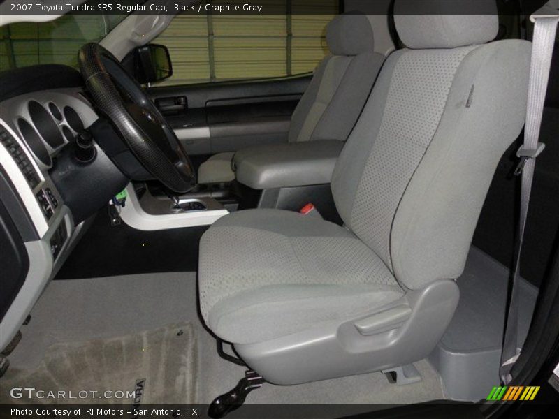 Black / Graphite Gray 2007 Toyota Tundra SR5 Regular Cab