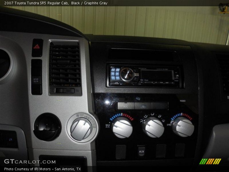 Black / Graphite Gray 2007 Toyota Tundra SR5 Regular Cab