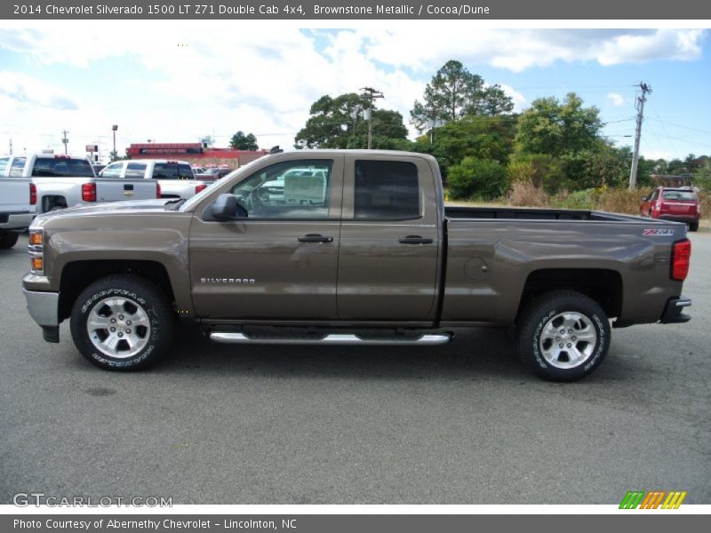 Brownstone Metallic / Cocoa/Dune 2014 Chevrolet Silverado 1500 LT Z71 Double Cab 4x4