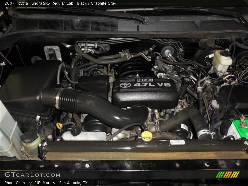 Black / Graphite Gray 2007 Toyota Tundra SR5 Regular Cab