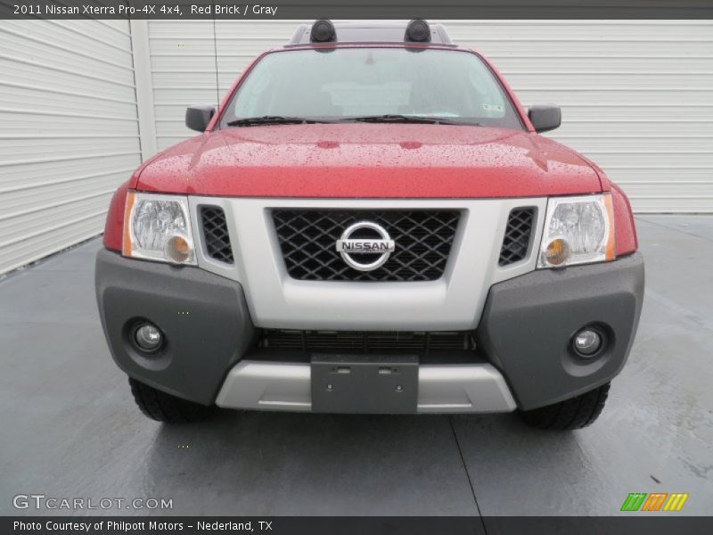 Red Brick / Gray 2011 Nissan Xterra Pro-4X 4x4