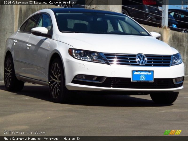 Candy White / Black 2014 Volkswagen CC Executive